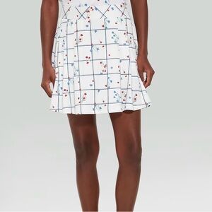 Tuckernuck Tnuck Sport Hyannis Floral Park Golf Skirt Women XL Pickleball Tennis